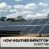weather on impact solar systems