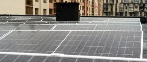 Rainwater Cleaning Solar Panels
