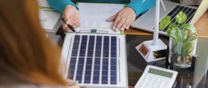 Solar panel installation in Gujarat